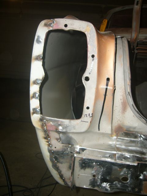 Faikun takalokasuojan heppausta