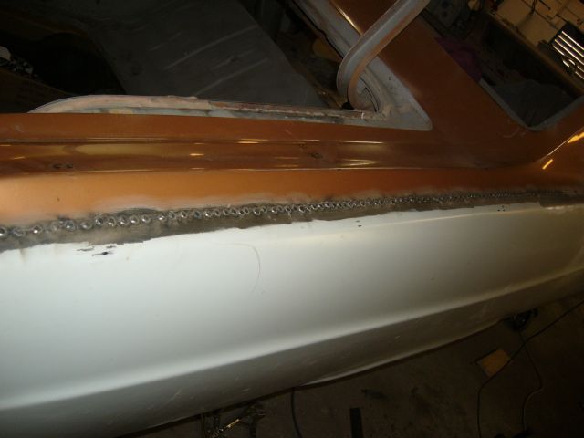 Faikun quarterin hitsausta