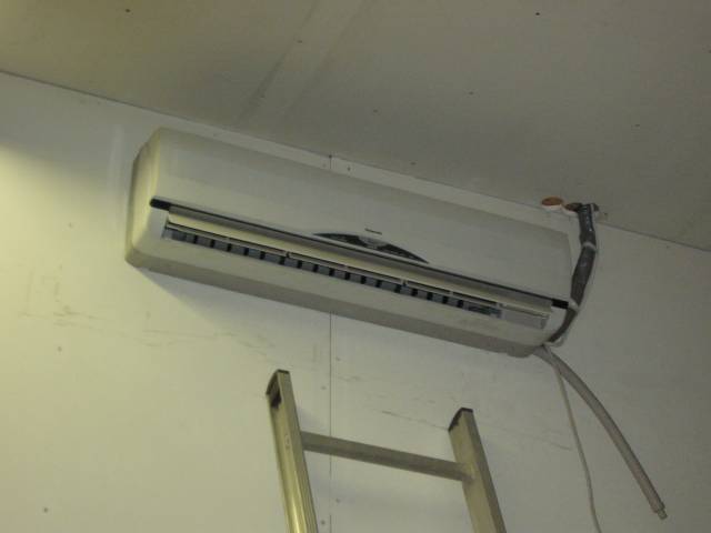 L�mp�pumppu asennettuna