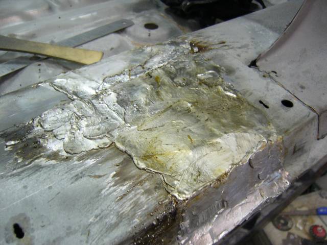 Oikea kynnys tinattu