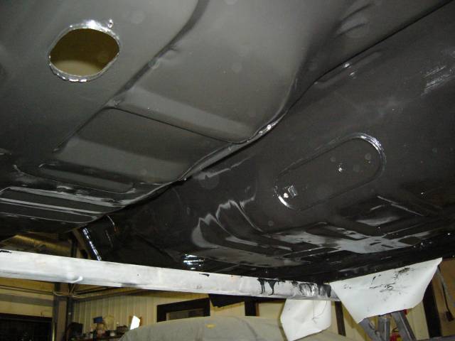 Torinon pohja maalattu