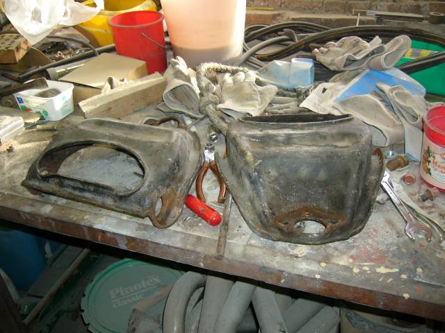 Tukivarret riisuttuina