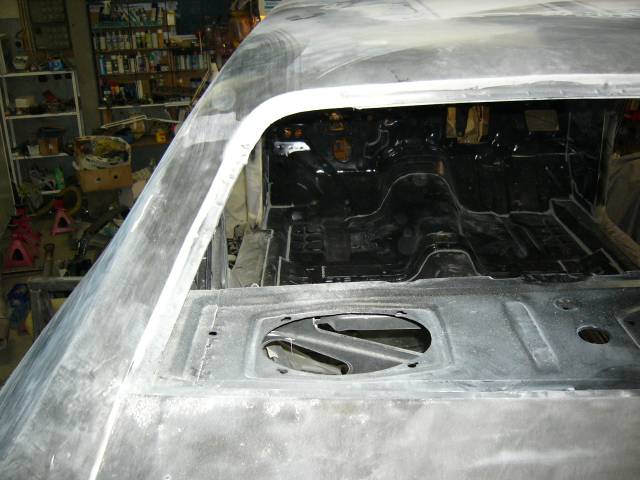 Vasemman takatolpan ymp�rist� hiottu